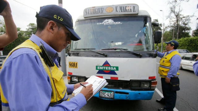 Estas son las multas de tránsito más caras y sin descuento en el Perú