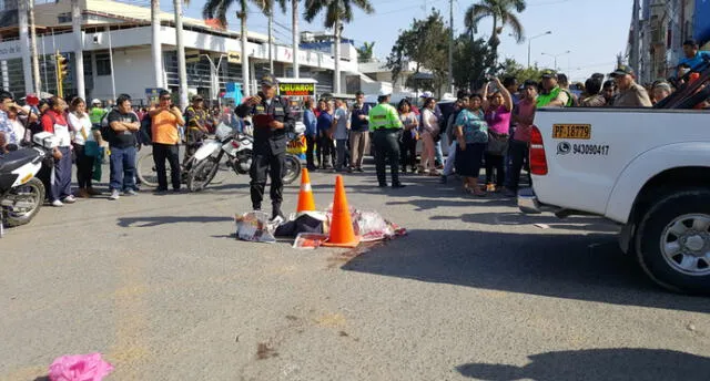 Chiclayo: Una persona falleció atropellada en pleno centro de la ciudad [VIDEO]