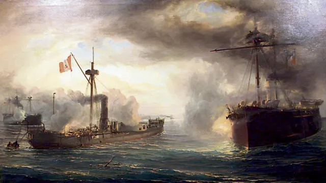 El heroísmo de Grau en la campaña naval de 1879