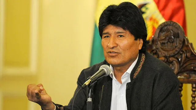 Evo Morales en conferencia de prensa desde Bolivia. Foto: difusión