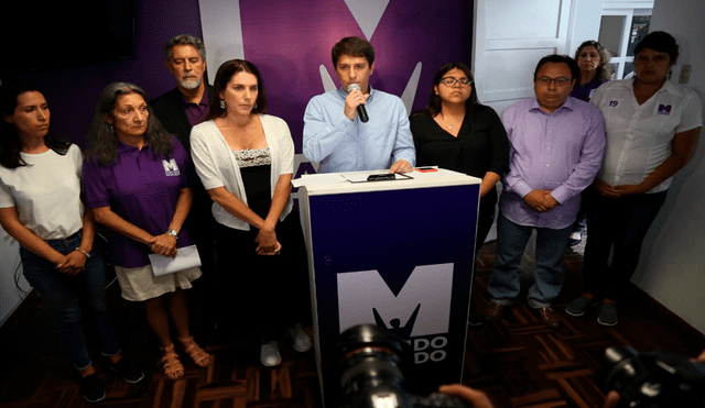 Julio Guzmán: “Hemos solicitado formalmente el retiro de Daniel Mora ante el JNE” 