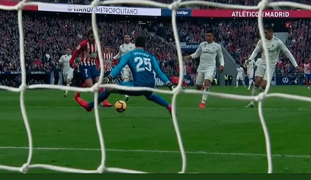 Real Madrid vs Atlético Madrid EN VIVO: de contra Antoine Griezmann marcó el 1-1 [VIDEO]