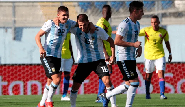Argentina venció 1-0 a Colombia por el hexagonal final del Sudamericano Sub 20 [RESUMEN]