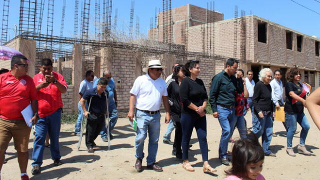 Constatan paralización de proyecto Techo Propio Las Garzas en Chiclayo