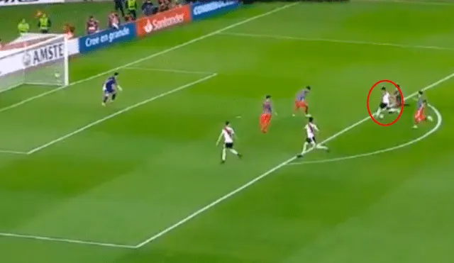 River Plate vs Independiente: la sublime definición de Quintero para el 2-1 [VIDEO]