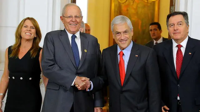 Pedro Pablo Kuczynski se reunió con Sebastián Piñera en Chile
