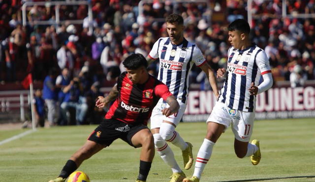 Melgar recibió a Alianza Lima en el estadio de la UNSA por la primera final de la Liga 1 2022. Foto: GLR/Luis Jiménez