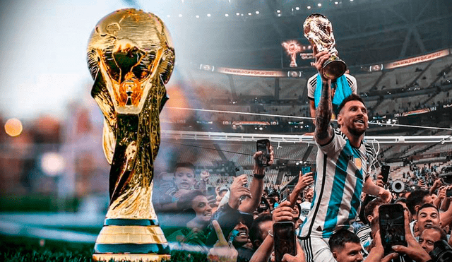 La Copa del Mundo fue alzada por el equipo argentino. Foto: composiciónLR/Rhett Lewis/Unsplash
