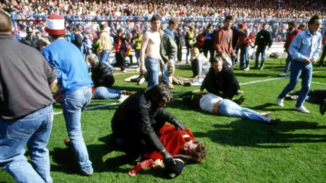 La tragedia de Hillsborough.