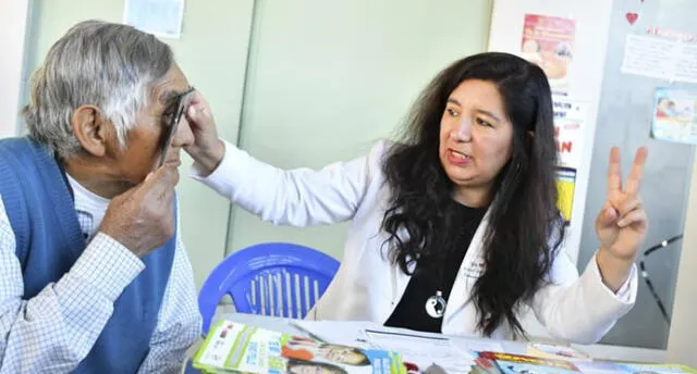 Mil adultos mayores de Arequipa recibirán lentes gratis para prevenir la ceguera