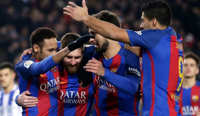 Barcelona goleó 5-2 a la Real Sociedad y avanzó a semis de la Copa del Rey | VIDEO