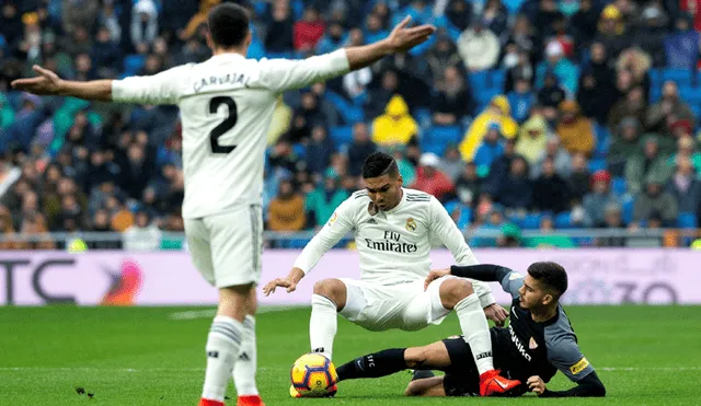Real Madrid ganó 2-0 al Sevilla en el Santiago Bernabéu por Liga Santander [RESUMEN]