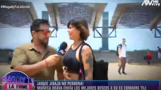 Angie Jibaja lanza preocupante amenaza hacia Tilsa Lozano [VIDEO]