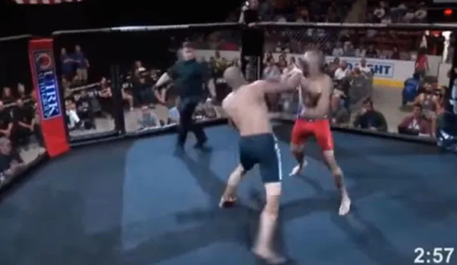 YouTube: Luchador ganó pelea al vencer a su oponente por KO en menos de cinco segundos [VIDEO]