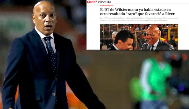 Clarín calificó de “rara” goleada de River a Wilstermann y Roberto Mosquera respondió