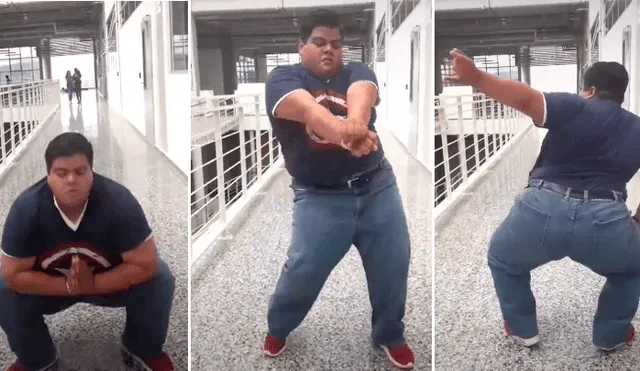 Vía TikTok. Un muchacho mostró su habilidad para el baile al ritmo de 'Safaera'.