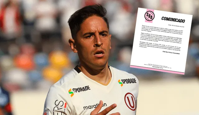 Universitario: Sport Boys emitió comunicado por la convocatoria de Alejandro Hohberg.