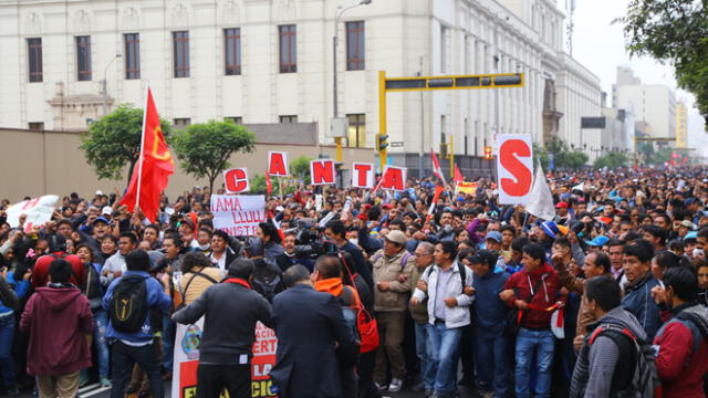 Encuesta GFK: ¿Qué piensan los peruanos sobre la huelga magisterial?