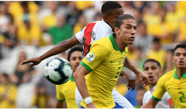 Andy Polo fue criticado en Movistar Deportes tras la goleada de Brasil sobre Perú en la Copa América 2019. | Foto: AFP