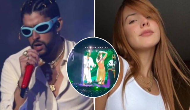 Bad Bunny sorprendió en su reciente concierto en México. Foto: difusión