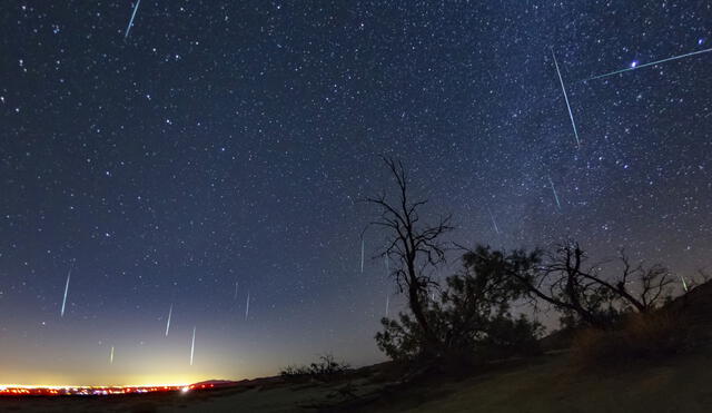 La lluvia de estrellas Táuridas del Sur ocurrirá en la noche de este viernes 4 y sábado 5 de noviembre. Foto: EMU