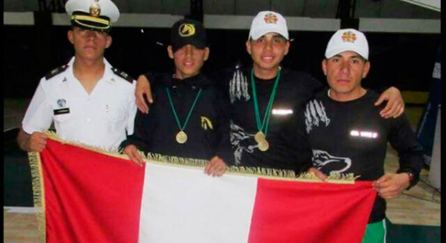 PNP: cadete peruano ganó medalla en torneo de natación en Colombia