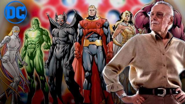 Stan Lee y los héroes qué creo para DC, la compañía rival de Marvel [FOTOS]