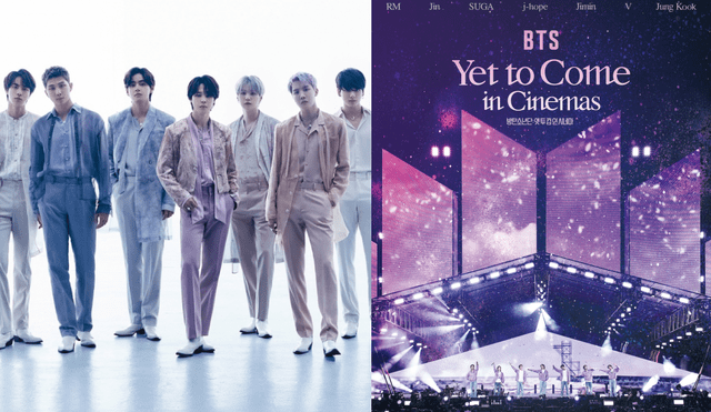 Celebrado el 15 de octubre del 2022, "Yet to come in Busan" fue el último concierto que BTS realizó como septeto antes del hiatus grupal. Foto: composición LR/BigHit