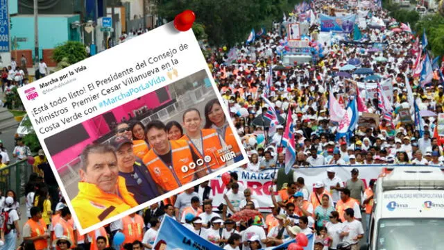 Marcha por la Vida: ¿premier César Villanueva participa del evento? [FOTO]