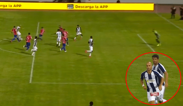 Federico Fernández, en los últimos minutos del partido, encontró el empate de Alianza Lima ante Carlos A. Mannucci. | Foto: Gol Perú