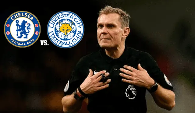 Chelsea vs. Leicester: árbitro Graham Scott no llegó a tiempo por el tráfico.