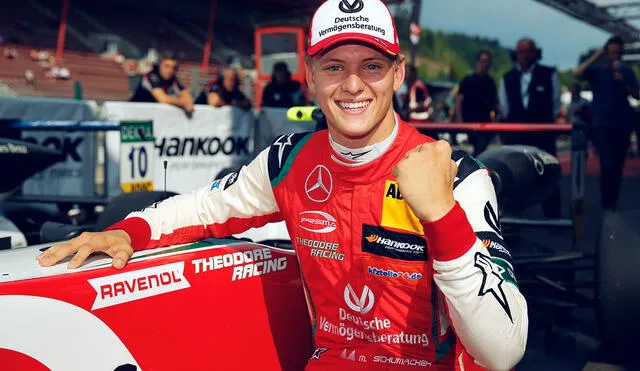 Mick Schumacher se formó en la Academia Ferrari para ser piloto. Foto: AFP