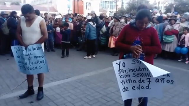 Ronderos campesinos de Puno castigan a presunto violador de niña de 7 años [VIDEO] 