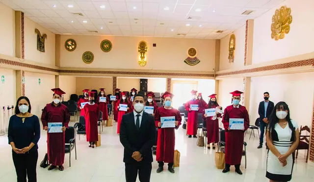 Graduación XIV Escuela de Líderes por la Paz en América (ELIAPAZ 2020). Foto: difusión.
