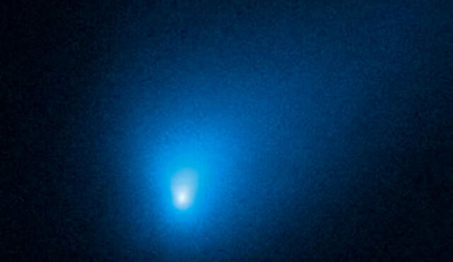 El cometa interestelar Borisov captado por el telescopio espacial Hubble de la NASA. Captura de video.