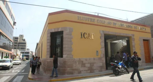 Colegio de Abogados de Tacna. Foto: Tacna Noticias.