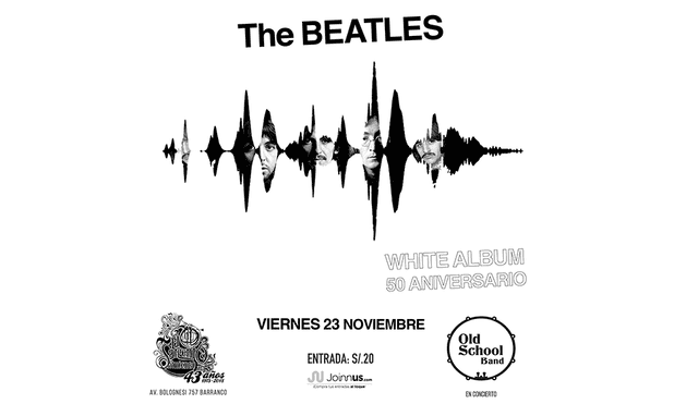 The Beatles: concierto tributo por los 50 años del White Album