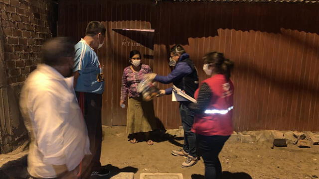 Petroperú envió víveres a familias vulnerables de VES. Foto: Difusión