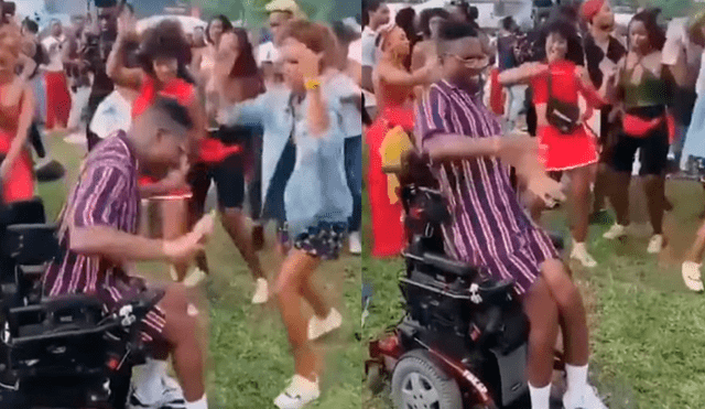 YouTube viral: chico baila reggaetón en su silla de ruedas y se roba el show en festival de música