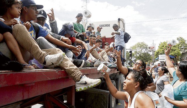 Trump amenaza usar a militares ante la Caravana del Migrante