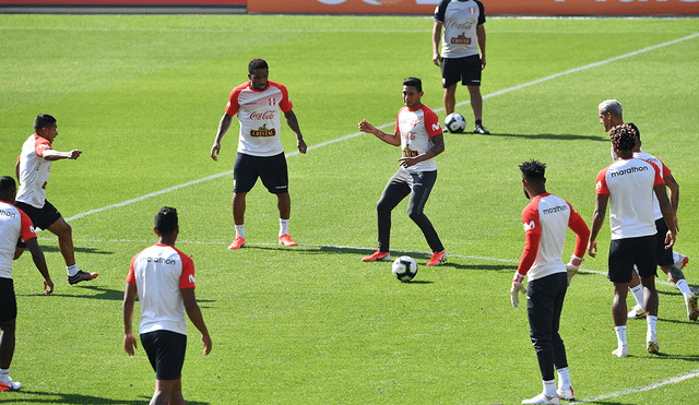 Previo al partido contra Brasil, Perú fue espiado por un drone en el estadio Pacaembú de Sao Paulo. | Foto: AFP