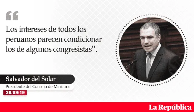 Salvador del Solar: las frases que dejó su respuesta al Congreso por archivo de proyecto