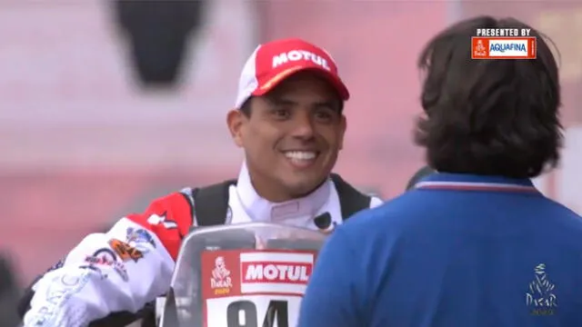 Lalo Burga, piloto de motos, correrá su cuarto Dakar y busca su revancha tras abandonar la competencia en una de las etapas en Perú. Foto: captura