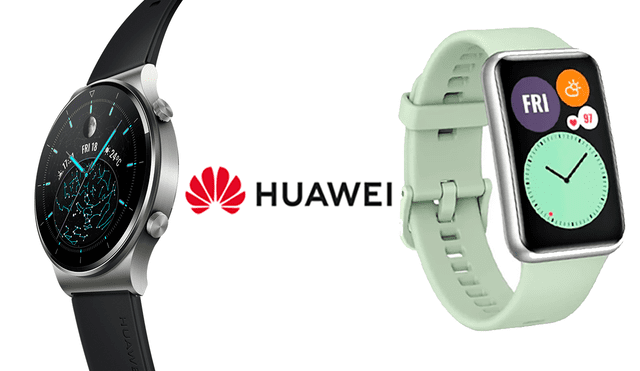 El nuevo Huawei Watch Fit puede registrar hasta 96 deportes diferentes. Imágenes: Huawei.