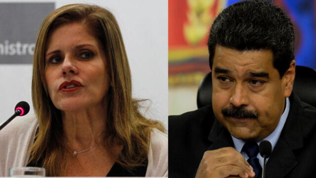 Aráoz a Maduro: "Tiene que entender que en el Perú no lo queremos recibir"