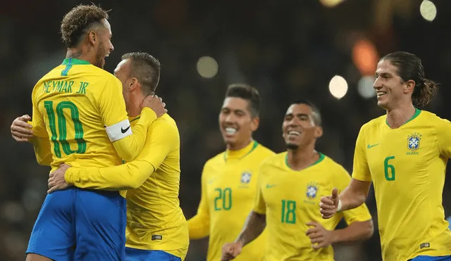 Neymar anotó el gol del triunfo de Brasil ante Uruguay con una exquisita definición [VIDEO]