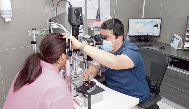 Ingreso. La menor corre el riesgo de perder la visión del ojo izquierdo, por lo que tuvo que ser derivada al INO, en Lima. Foto: difusión