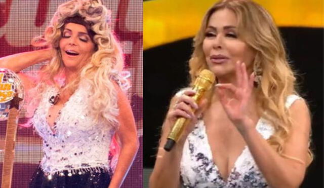 Lucy Bacigalupo habló sobre su famosa imitación de Gisela Valcárcel en "JB en ATV". Foto: Composición La República/Captura ATV/Captura América Televisión