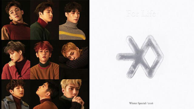 Esta es la portada y concepto de For Life, una de las baladas románticas de EXO más apreciadas por sus fans.