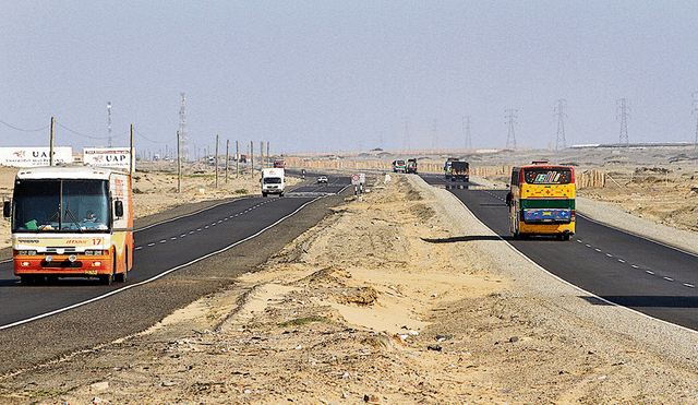 Obra trascendental. MTC busca avanzar de manera sostenida la Autopista del Sol.